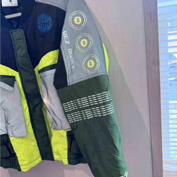 ASOS Multicolor Puffer Jacket - Picture 2 of 9